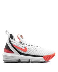 Zapatillas altas LeBron 16 Hot Lava Nike de Cuero de color Blanco para  hombre - Lyst