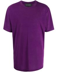 Yuiki Shimoji Purple Klassisches T-Shirt