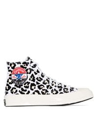 Zapatillas altas Chuck de 70mm con motivo de leopardo Converse de Lona de  color Blanco para hombre | Lyst