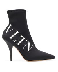 VALENTINO Garavani V-Logo Combat boots zwart - Artishock Luxe en exclusieve  mode