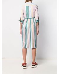 Tommy Hilfiger Fancy Pleated Midi Dress 