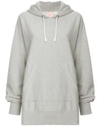Champion Gray Oversized Hoodie