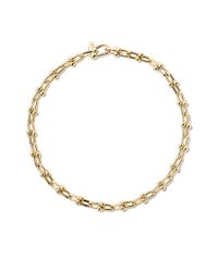 tiffany hardwear 18kt micro bracelet yellow link gold metallic