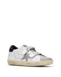 golden goose with velcro