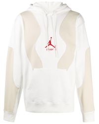 Felpa Jordan con cappuccioNIKE X OFF-WHITE in Cotone da Uomo colore Bianco  | Lyst