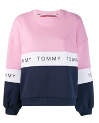 tommy hilfiger pink sweatshirt