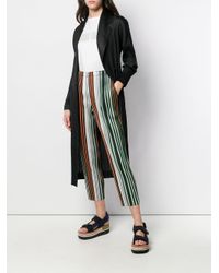 Pleats Please Issey Miyake Black Lightweight Coat