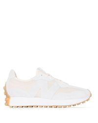 Zapatillas de lona 327 New Balance de Lona de color Blanco | Lyst