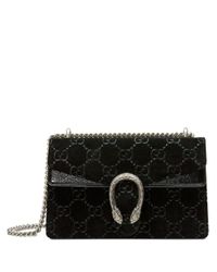 dionysus gg velvet small shoulder bag