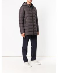 Herno Gesteppte Daunenjacke in Brown für Herren