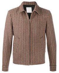 Sandro ウール Camille ハウンドトゥース ジャケット メンズ Lyst