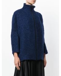 Gianluca Capannolo Brei Geritst Jas in het Blue