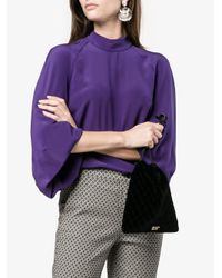 Prada Black Quilted Pouch