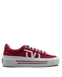 Vans Canvas Sid Ni Sneakers in Red | Lyst