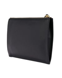 Giuseppe Zanotti Black New Thunder Clutch