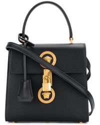 Versace Black Tribute Medal Bag