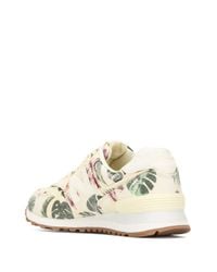 Sneakers a fiori WL574New Balance in Cotone di colore Giallo - Lyst Sneakers a fiori WL574New Balance in Cotone di colore Giallo - Lyst