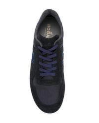 Hogan Leather Olympia X H205 Sneakers in Blue for Men | Lyst