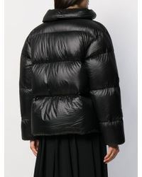 Filippa K Black Gefütterte Daunenjacke