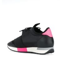balenciaga colorblock race sneakers