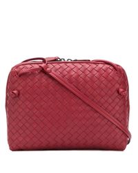 Bottega Veneta Pink Nodini Crossbody Bag