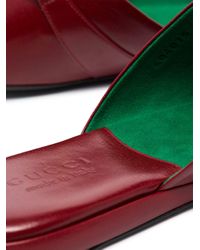 gucci red slippers