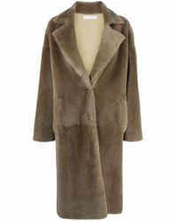 ines & marechal shearling coat