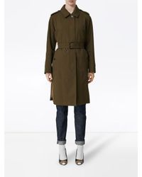 Burberry Autojas Met Ceintuur in het Green