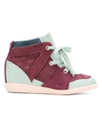 Suede Betty Sneakers in Red - Lyst