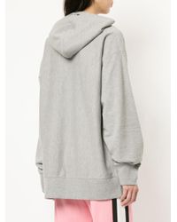 Champion Gray Oversized Hoodie
