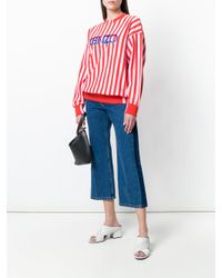 Sweat rayé KENZO en coloris Red