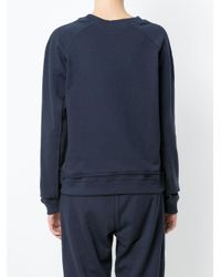UMA | Raquel Davidowicz Blue Dalva Sweatshirt