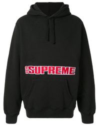 Sudadera con capucha 2019 Supreme de Algodón de color Negro para hombre |  Lyst