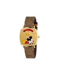 Gucci X Disney Armbanduhr mit Micky Maus | Lyst AT
