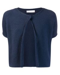 Manteau à taille nouée Fabiana Filippi en coloris Blue