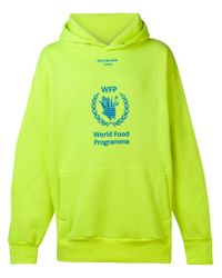 world food programme balenciaga hoodie