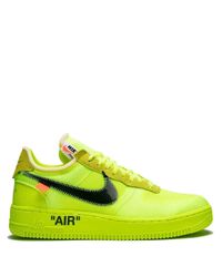 Zapatillas bajas The 10: Nike Air Force 1 NIKE X OFF-WHITE de hombre de  color Amarillo | Lyst