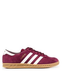 Hamburg granate, blanco roto y goma adidas de Cuero de color Rojo para  hombre | Lyst
