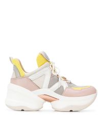 pink mk sneakers