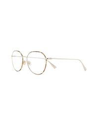 Dior Stellaire 015 Glasses in Gold (Metallic) - Lyst