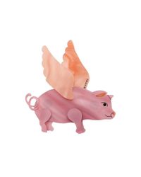 Gucci Flying Pig Brooch in Pink - Lyst