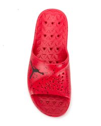 Chanclas Jordan Superfly Nike de hombre de color Rojo | Lyst