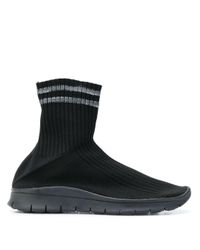 Maison Margiela Klassische Sock-High-Top-Sneakers in Black für Herren