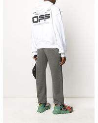 Off-White c/o Virgil Abloh Hoodie Met Logo in het White voor heren