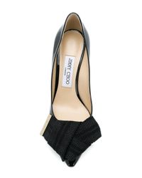 Jimmy Choo Black 'Tegan 85' Pumps