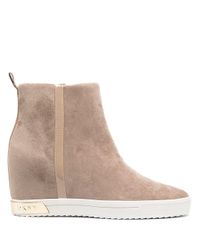 dkny wedge boots