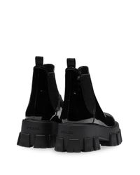 Bottines Moonlight Cuir Prada en coloris Noir - Lyst