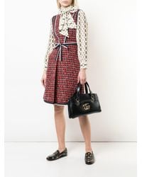 gucci arli large top handle bag