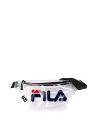 fila clear fanny pack