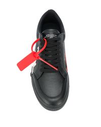 Zapatillas con brida Off-White c/o Virgil Abloh de Cuero de color Negro  para hombre | Lyst
